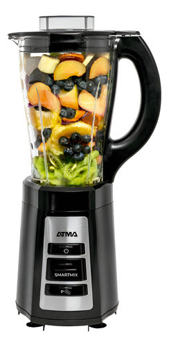 Licuadora De Vaso Atma Smartmix Lv24b2ap Negra 550w 1.75l Cs Negro