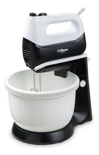 Batidora Liliana Easy Mix Plus Con Bowl Giramix Ab175 Blanco