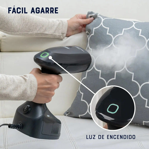 Vaporizador De Telas Portátil Oster Gctes-101 De 240 Ml Negro