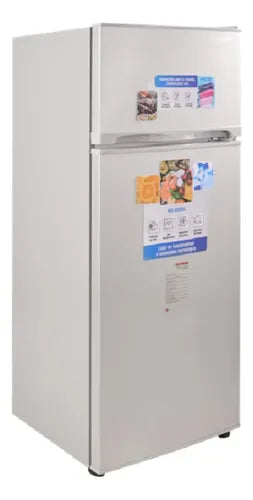 Heladera Con Freezer Telefunken Tfk-hd220 Silver 220lts Gris