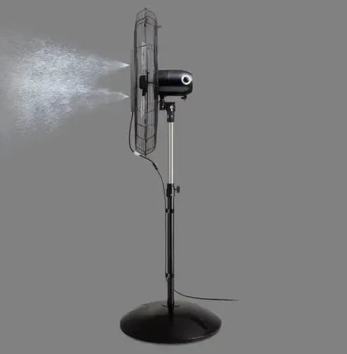 Ventilador De Pie Industrial Liliana 32 3 Vel 280w Vpi32cb 81.28 Cm Negro Plateado Metal 2