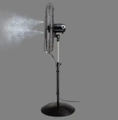 Ventilador De Pie Industrial Liliana 32 3 Vel 280w Vpi32cb 81.28 Cm Negro Plateado Metal 2