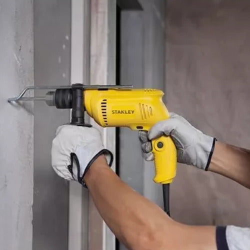 Taladro Percutor Con Maletin Stanley Sdh600ka 13mm 600w C Amarillo 50 Hz