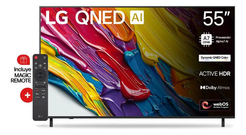 Televisor LG Qned Ai 55 Pulgadas Smart 4k - 55qned82asg
