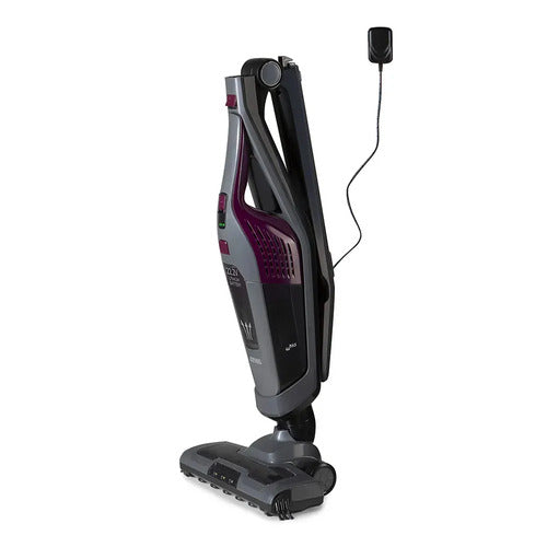 Aspiradora Inalámbrica Atma 2 En 1 Dual Force Power As7922n Gris/violeta