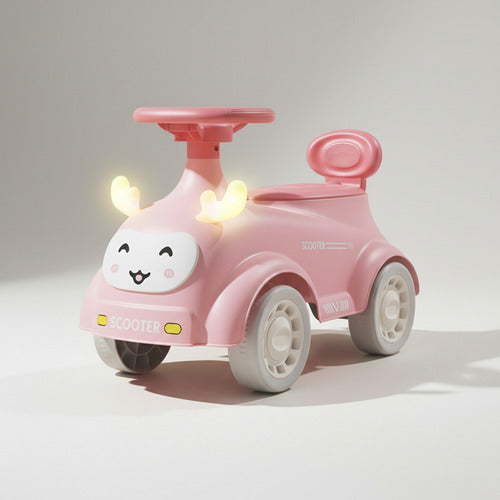 Pata Pata Mobi Bebesit Rod-130b Con Baul Luces Musica Rosa