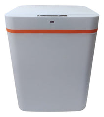 Cesto De Basura De 15l Con Sensor Inteligente Vivendi 51303 Blanco