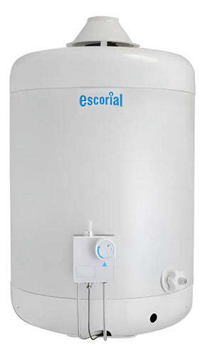 Termotanque A Gas Apto Para Colgar Y Apoyar Escorial 45 Blanco