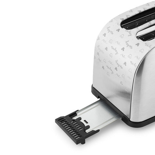Tostadora Atma Disney Inox 2 Rebanadas To2200dip Plateado