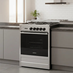 Cocina Gastronómica A Gas Longvie Bistró 31601xs 60cm Inox Plateado