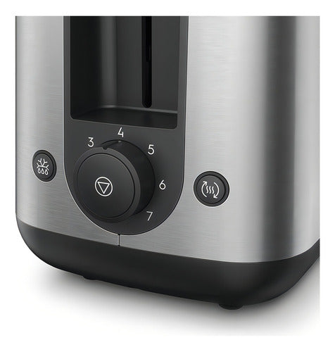 Tostadora Eléctrica Electrolux Ets25 Experience De Acero Inoxidable