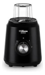 Licuadora Liliana Blacklic Al310 Jarra 1.5l Molinillo Cafe Color Negro