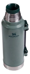 Termo Stanley Clásico De 1.4l Con Asa Plegable Verde