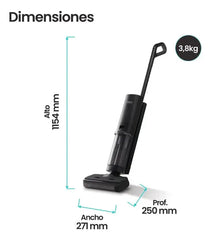 Aspiradora Y Trapeadora Inalámbrica Philco Predicta Phfwt14p Negro
