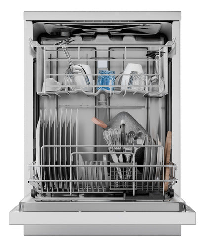 Lavavajillas 13 Cubiertos Inoxidable Drean Lvdr1306ci0 Cs Gris