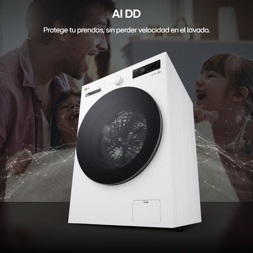 Lavarropas Inverter LG Carga Frontal Wifi Direct Drive Ia 13 Kg Blanco