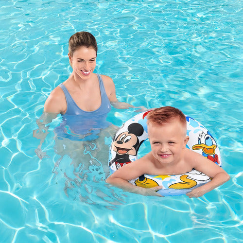 Salvavidas Inflable Para Niños Mickey 56cm Bestway Mickey Mouse