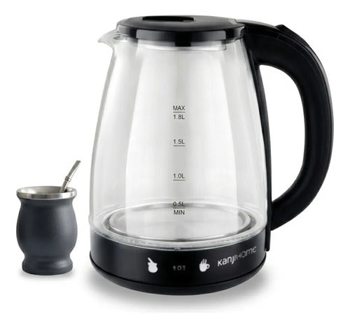 Jarra Pava Kanji Kjh-pe15001m-bk Corte Mate 1500w 1,8lts