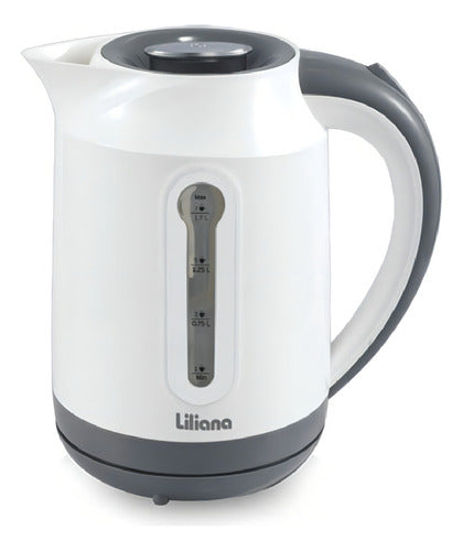 Pava Jarra Eléctrica Liliana Ap925b Powerheat 1,7l 2000w Color Blanco