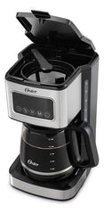 Cafetera Programable De 12 Tazas Oster Bvstdc4403 Plateado