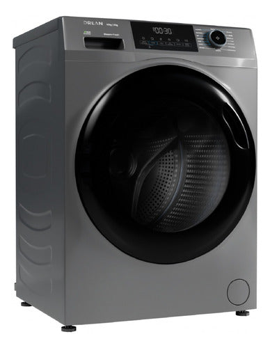 Lavasecarropas Drean Lscdr1006sg Gris 10kg Eco Inverter