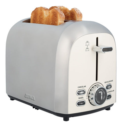 Tostadora Digital Atma 925w Gris