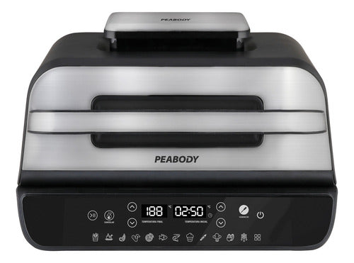 Freidora De Aire Peabody Pe-afg03n 7l Negra 1.8kw Color Negro