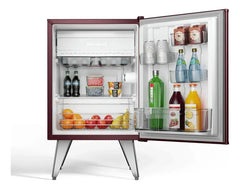 Heladera Whirlpool Retro Vino 76 Lts Marsala Vino
