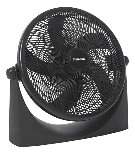Turboventilador Reclinable Liliana Vtf20p Con 5 Aspas 50.8 Cm Negro Plástico 5
