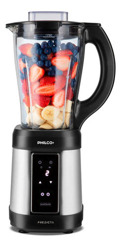 Licuadora De Vaso Digital Philco Lv24s3php Silver 600w 1.75l Gris