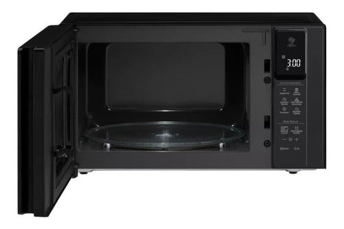 Microondas Grill LG Neochef Mh8298 Inverter Negro De 42lts