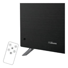 Calefactor Electrico Liliana Ppv202d Panel Vidrio Negro Cts