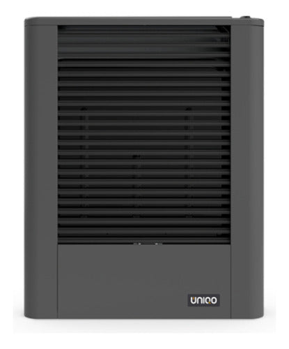 Calefactor Convector Multigas Coppens Uniqo Cun35 Tb 3500 Gris Oscuro