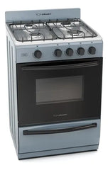 Cocina Multigas Ormay Inox Gris 4 Hornallas Easy To Clean