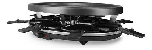 Racletera Para 8 Personas Atma Ra918p Negro