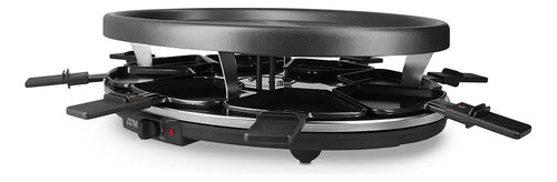 Racletera Atma Ra918p Para 8 Personas Negro