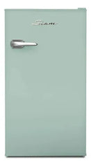 Heladera Siam Retro Bajo Mesada Verde 90l Hsi-bm090cxr2 Cycle Defrost