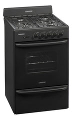 Cocina A Gas Longvie 12331g Grafito De 4 Hornallas 56cm Grafito