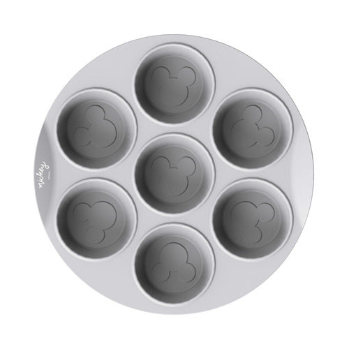 Molde De Silicona Muffins Disney Home Msafmfdhp Gris