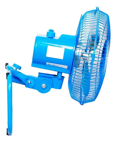 Ventilador 10 Kanji 3 En 1 Kjh-fi1006501 96cm 3 Velocidades Color De La Estructura Celeste Color De Las Aspas Plateado Diámetro 25 Cm Frecuencia 0 Material De Las Aspas Metal
