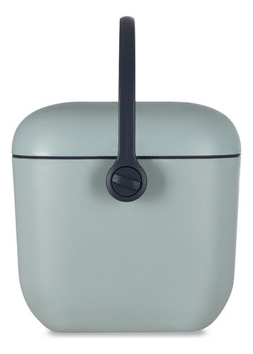 Heladera Conservadora Atma Cag204vp 20lts Verde Grisaceo
