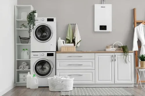 Calefón Philco 14/l Min - Blanco - Tiro Forzado - Tecnología Pilotless Gn
