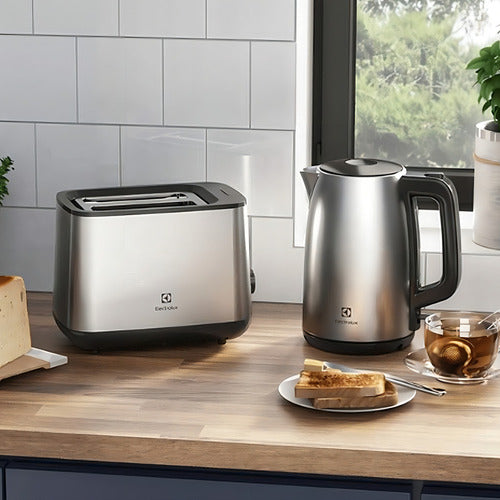 Tostadora Eléctrica Electrolux Ets25 Experience De Acero Inoxidable