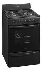 Cocina A Gas Longvie 19501g 56cm Grafito Encendido Una Mano Grafito