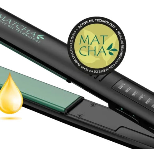 Planchita De Pelo Ga.ma Italy Essential Oils Elegance Matcha Negro