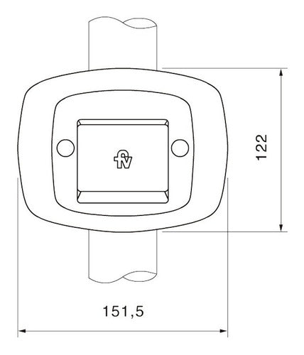 Tapa Tecla Para Valvula De Descarga Inodoro Fv 368.02
