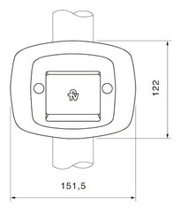Tapa Tecla Para Valvula De Descarga Inodoro Fv 368.02