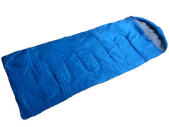 Bolsa De Dormir Individual 210x70 Cm Rectangular Camping Color Azul Derecho