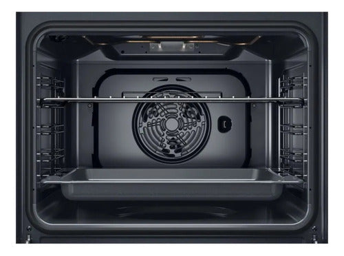 Horno Empotrable Eléctrico Whirlpool Wob71as Inox 71l Gris