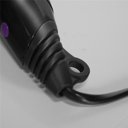 Secador De Pelo Ultracomb 4609 Plegable 1400w 2 Velocidades Negro